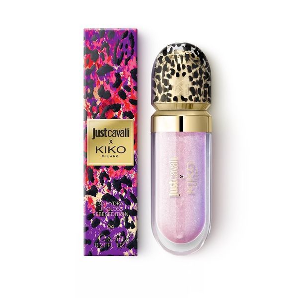 Блиск для губ Just Cavalli x Kiko Milano Lop Gloss Rebel Edition 04 Mirage Beat 6,5 мл 12393-04 Mirage Beat фото