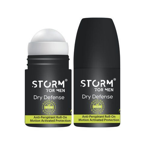 Чоловічий роликовий дезодорант-антиперспірант STORM Dry Defense, 50 ml 282629 фото