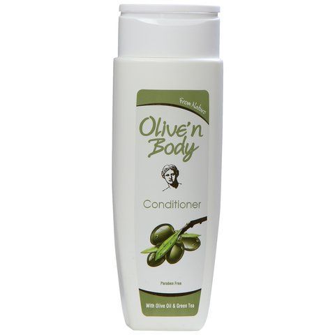 Кондиціонер для волосся з екстрактом листя оливи та зеленим чаєм Olive&rsquo;n Body, 400 ml 402101 фото