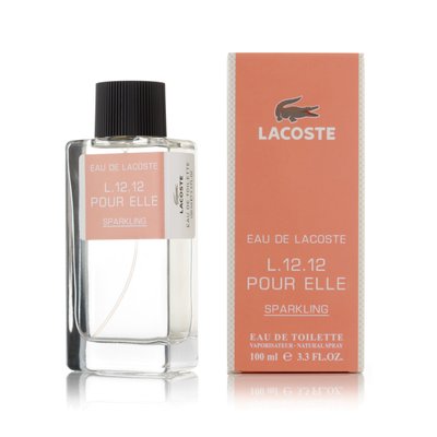 Жіноча туалетна вода Eau de Lacoste L. 12.12 Pour Elle Sparkling - 100 мл 581 фото