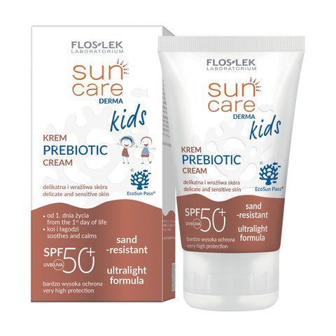 Сонцезахисний крем для дітей з пребіотиками з SPF 50+ FLOSLEK, 50 мл 312004 фото