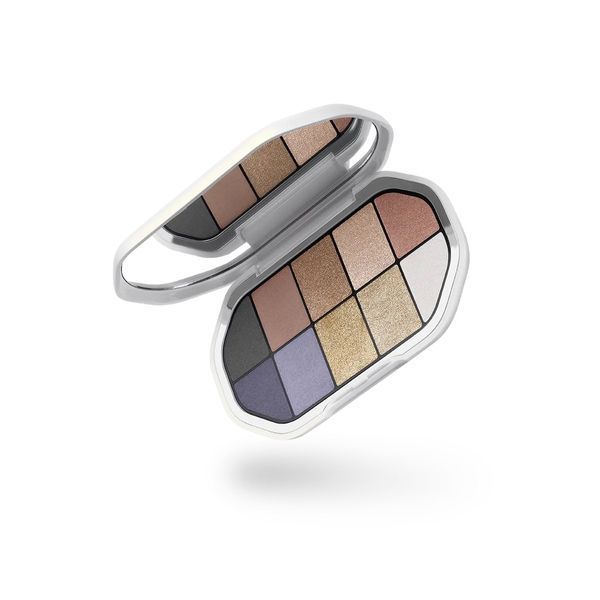 Палітра тіней для повік із матовими та металевими відтінками Kiko Milano Snow-Kissed Holiday Mountain Glam Eyeshadow Palette 10 г 9760 фото