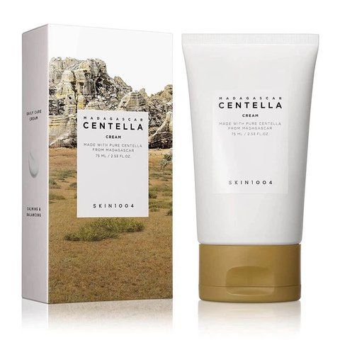 Крем для обличчя з екстрактом центели SKIN1004 Madagascar Centella Cream 75 мл 13829 фото
