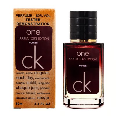 Calvin Klein CK One collector's Edition TESTER LUX, жіночий, 60 мл 1732 фото