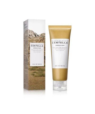 Очищувальна ампульна пінка для вмивання з екстрактом центели SKIN1004 Madagascar Centella Ampoule Foam 125 мл 13828 фото