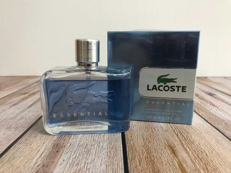 Lacoste Essential Sport Туалетна вода 125 ml Лакост Ессеншіал Спорт Блакитні 916 фото