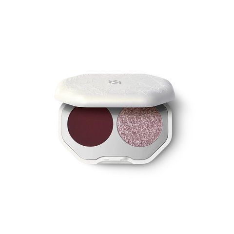Палітра тіней для повік Kiko Milano Snow-Kissed Holiday Mountain Twins Eyeshadow 2 г 9762-02 Berry Besties фото