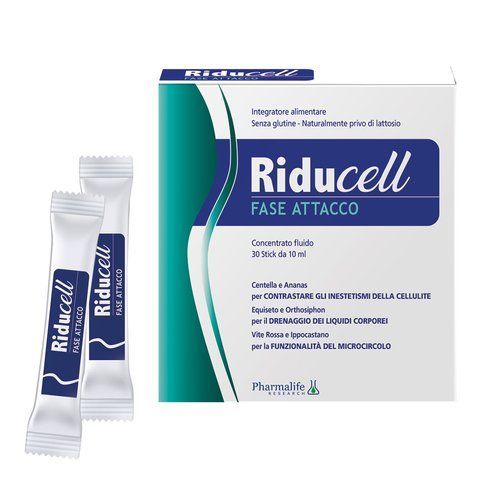 Харчова добавка для покращення мікроциркуляції Riducell, 30 стіків по 10 ml 214706 фото