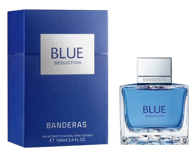 Туалетна чоловіча вода Antonio Banderas Blue Seduction Eau De Toilette  100 мл 9121 фото