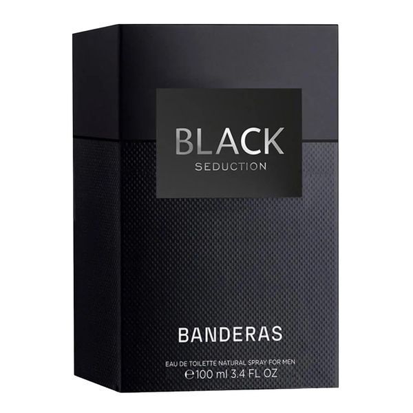 Туалетна чоловіча вода Antonio Banderas Seduction In Black Eau De Toilette 100 мл 7597 фото