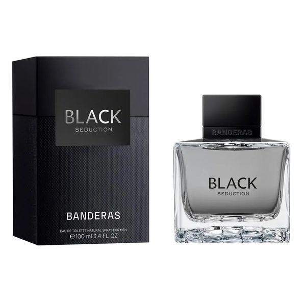 Туалетна чоловіча вода Antonio Banderas Seduction In Black Eau De Toilette 100 мл 7597 фото