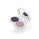 Палітра тіней для повік Kiko Milano Snow-Kissed Holiday Mountain Twins Eyeshadow 2 г 9762-03 Starlit Pair фото 2