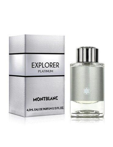 Парфумована чоловіча вода Montblanc Explorer Platinum мініатюра 4,5 мл 12270 фото