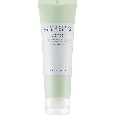 Пінка для вмивання SKIN1004 Madagascar Centella Tea-Trica BHA очищувальна 125 мл 13824 фото