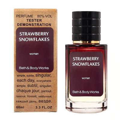 Bath & Body Works Strawberry Snowflakes TESTER LUX жіночий 60 мл 1785 фото