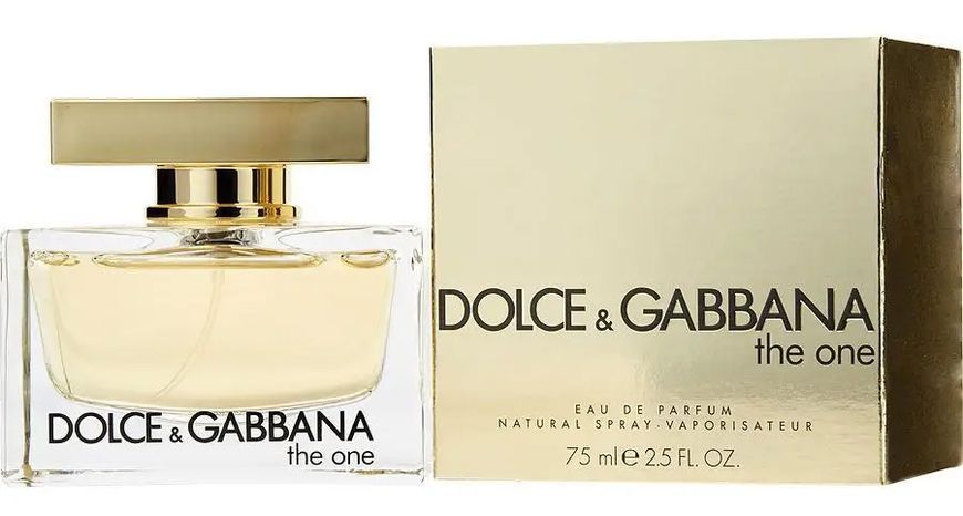 Dolce&Gabbana The One For Women Парфумована вода 75ml Дольче Габбана Зе Ван Фо Вумен Жіночий Аромат Зе Ван для жінок 1482 фото
