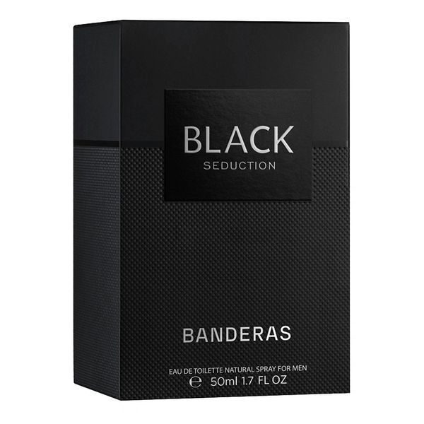 Туалетна чоловіча вода Antonio Banderas Seduction In Black Eau De Toilette 50 мл 7599 фото