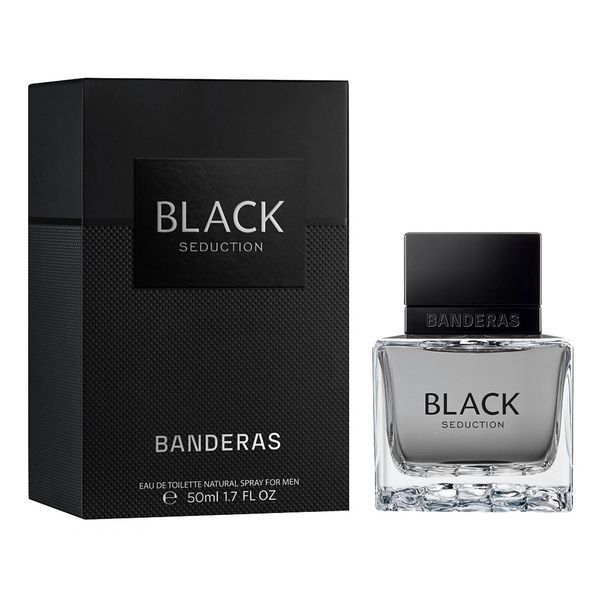 Туалетна чоловіча вода Antonio Banderas Seduction In Black Eau De Toilette 50 мл 7599 фото
