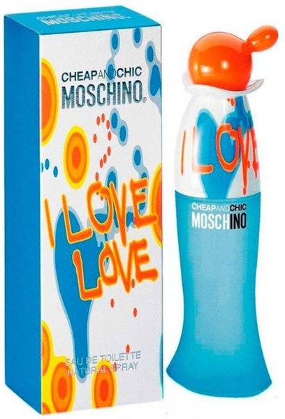 Moschino Cheap & Chic I Love Love Туалетна вода 100 ml Москіно Мошино Чіп Енд Шип Чіп Чік Ай Лав 988 фото