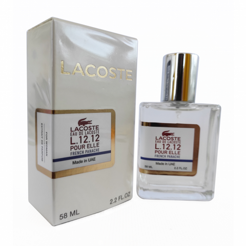 Міні парфуми жіночі, Eau De Lacoste Lacoste L. 12.12 Pour Elle French Panache Perfume Newly, 58 мл 4058 фото