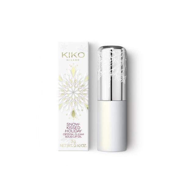Олія для губ у стіку Kiko Milano Snow-Kissed Holiday Crystal Gleam Solid Lip Oil 3 г 9755 фото