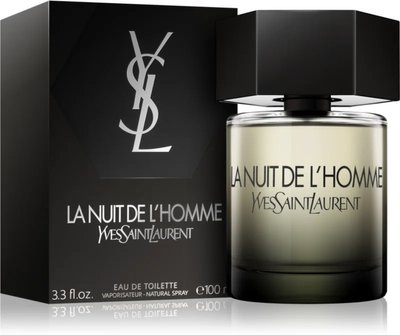 Yves Saint Laurent La Nuit De L`Homme Туалетна вода чоловіча 100 мл 2084 фото