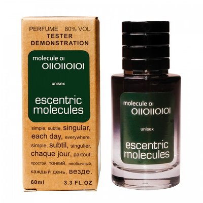 Escentric Molecules Molecule 01 - Selective Tester 60ml 922 фото