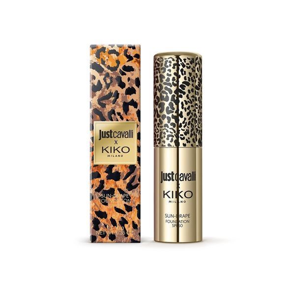 Тональний крем у стіку Just Cavalli x Kiko Milano Sun-Drape Stick Foundation SPF 50 05 Pecan Veil 10 г 12401-05 Pecan Veil фото