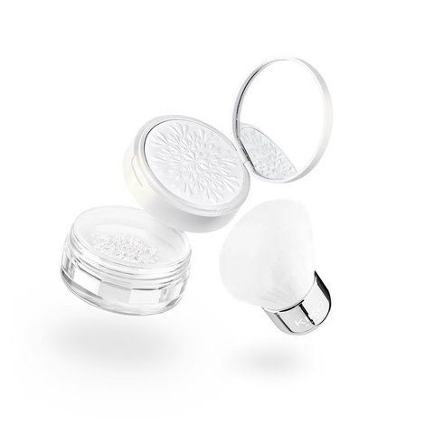 Розсипчаста та компактна пудра для обличчя Kiko Milano Snow-Kissed Holiday My Setting Duo Face Powder 18,5 г 9764 фото