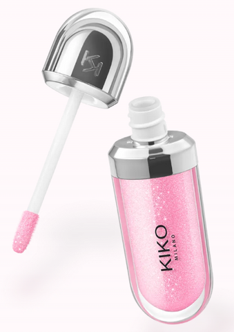Помʼякшувальний блиск для губ Kiko Milano 3D Hydra Lipgloss 05 Pearly Pink фото