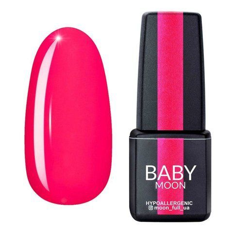 Гель-лак Baby Moon "Perfect Neon" (6 мл) BM-Perf Neon  02 - рожевий насичений неоновий фото