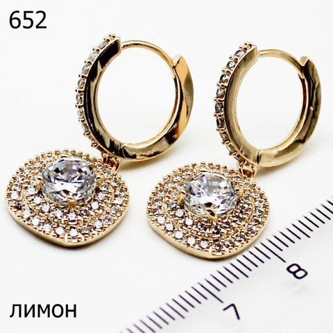 Сережки Xuping 652 X-01-652 фото