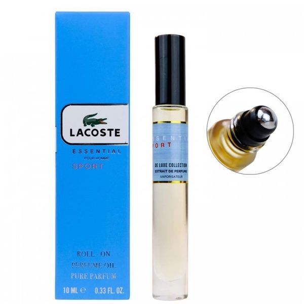 Парфум масляний чоловічий Lacoste Essential Sport 10 мл 10975 фото