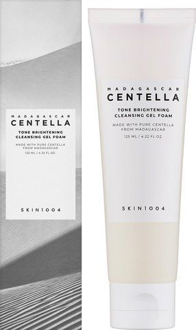 Гель-пінка для вмивання з центелою SKIN1004 Madagascar Centella Tone Brightening Cleansing Gel Foam 125 мл  13817 фото