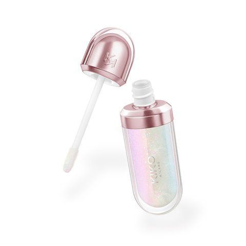 Блиск для губ Kiko Milano 3D Hydra Lip Oil, 6,5 мл 7156-01 Milky Way фото