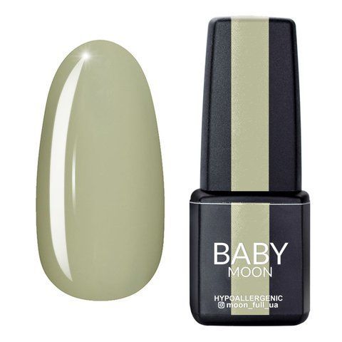 Гель-лак Baby Moon BM-Green Sea (6 мл) BM-Green Sea 12 ніжний оливковий фото
