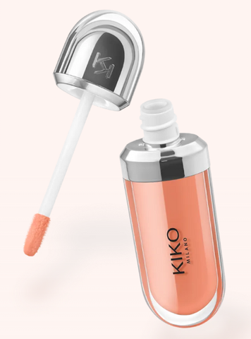 Помʼякшувальний блиск для губ Kiko Milano 3D Hydra Lipgloss 08 Natural Rosewood фото
