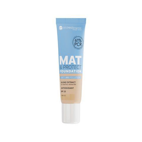 Крем тональний Mat & Protect Foundation SPF 25 05 Hypo Allergenic Bell HBF1183 фото