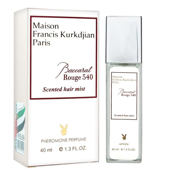 Maison Francis Kurkdjian Baccarat Rouge 540 Scented Hair Mist Pheromone Parfum унісекс 40 мл 3341 фото