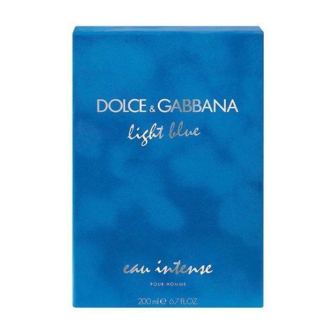 Парфумована чоловіча вода Dolce & Gabbana Light Blue Eau Intense 200 мл 13874 фото