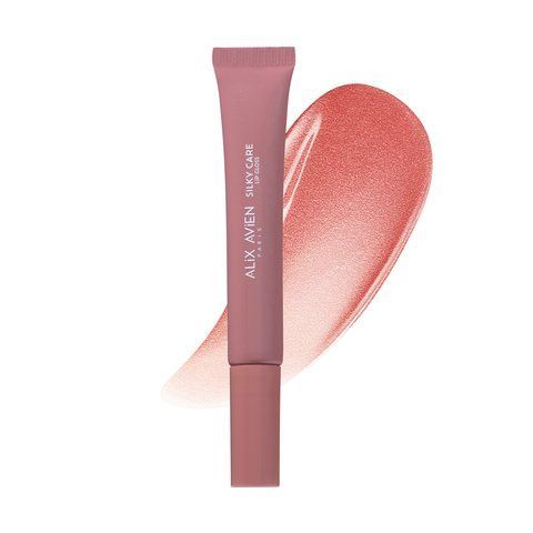 Глянцевий блиск для gуб з м'яким аплікатаром ALIX AVIEN 306 Glitters in Pink, 12 ml 254136 фото