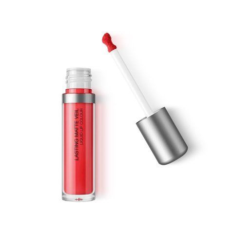 Рідка матова помада для губ Kiko Milano Lasting Matte Veil Liquid Lip Colour 12 Crimson Red 4 мл 7123-12 Crimson Red фото