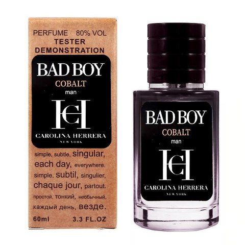 Carolina Herrera Bad Boy Cobalt Parfum Electrique TESTER LUX чоловічий 60 мл 4660 фото