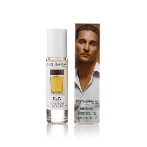 Олійні чоловічі парфуми кулька Dolce&Gabbana The One For Men &mdash; 10 мл 698 фото