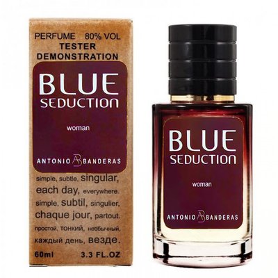 Antonio Banderas Blue Seduction TESTER LUX жіночий 60 мл 1770 фото