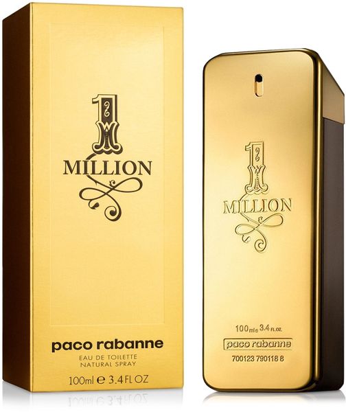 Paco Rabanne 1 Million Туалетна вода 100 ml Пако Рабане один мільйон Ван 1 Чоловічий Парфум Аромат Духи 862 фото