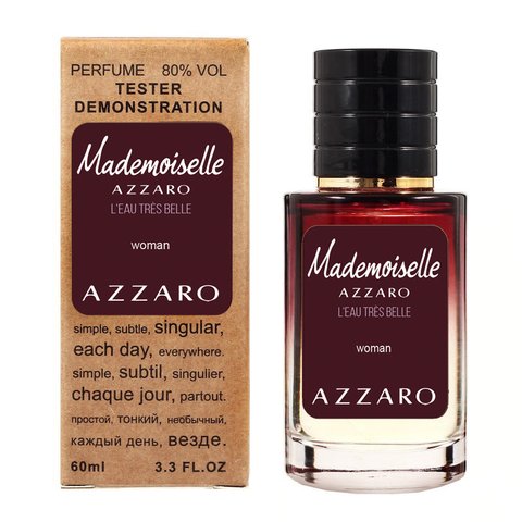 Azzaro Mademoiselle L'Eau Tres Belle TESTER LUX, жіночий, 60 мл 1747 фото