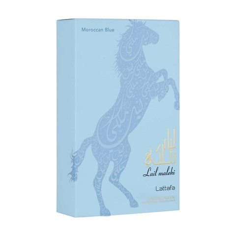 Парфумована чоловіча вода Lattafa Perfumes Lail Maleki Moroccan Blue 100 мл 12155 фото