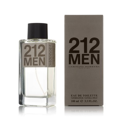 Чоловіча туалетна вода Carolina Herrera 212 Men (100 мл) 599 фото