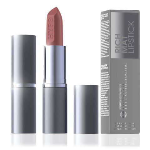 Помада д/губ матова Rich Mat Lipstick 001 Hypo Allergenic Bell HBL10980 фото